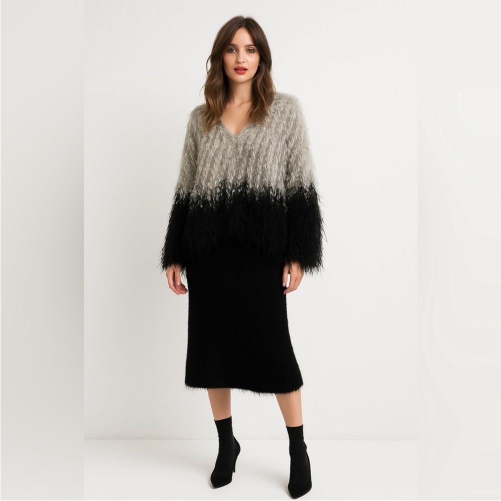 Zara Funky Fuzzy Cardigan